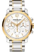 Montblanc Часы Montblanc Timewalker 107320 Montblanc Timewalker Steel Gold Chronograph Automatic