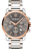 Montblanc Timewalker 107321 Montblanc Timewalker Steel Gold Chronograph Automatic