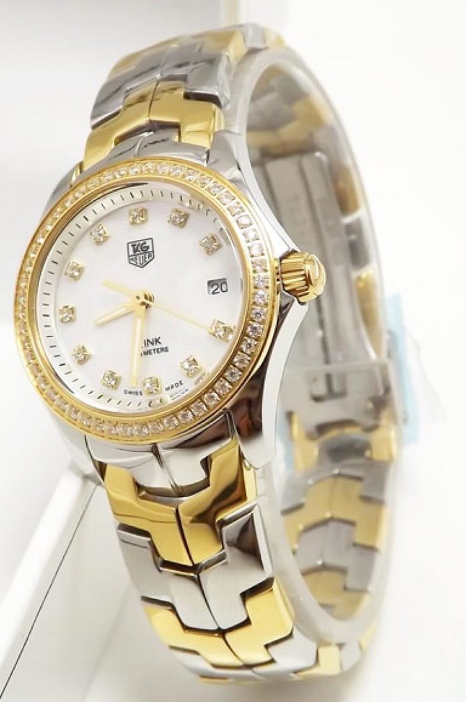 Tag Heuer WJF1354.BB0581 Link Diamond Dial and Bezel 27 mm - фото 2