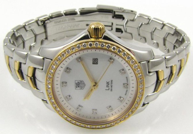 Tag Heuer WJF1354.BB0581 Link Diamond Dial and Bezel 27 mm - фото 3