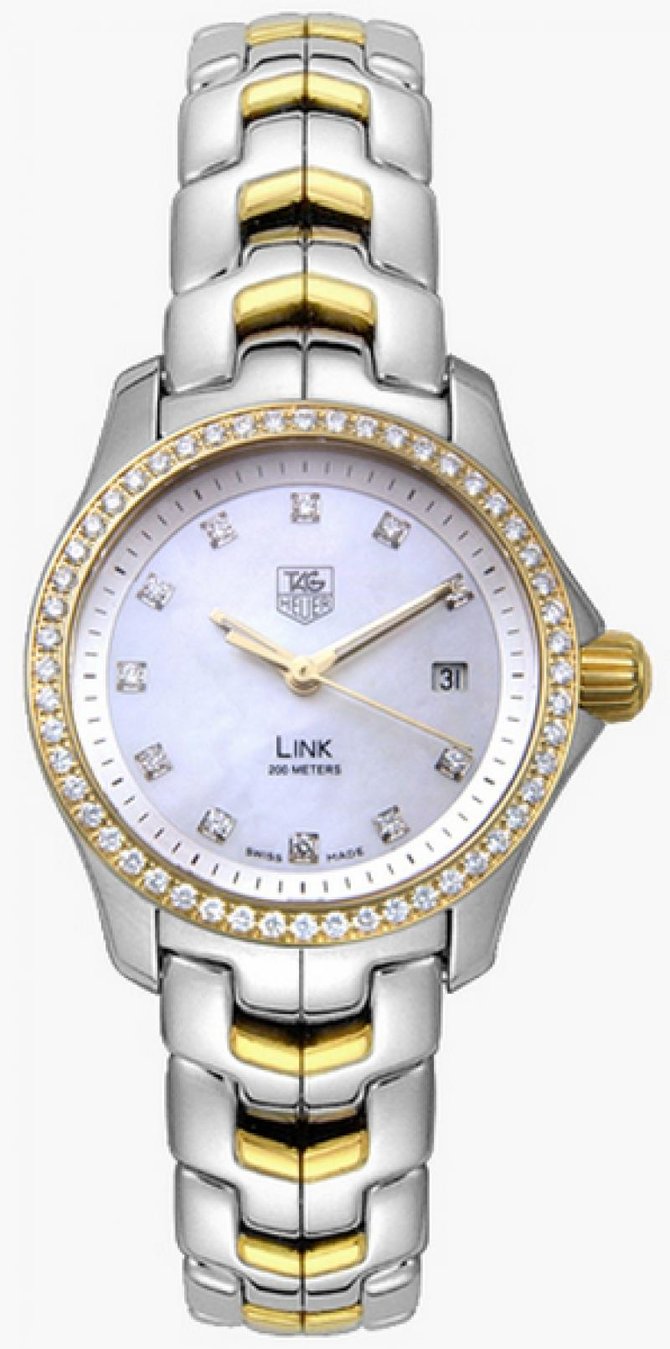 Tag Heuer WJF1354.BB0581 Link Diamond Dial and Bezel 27 mm - фото 1