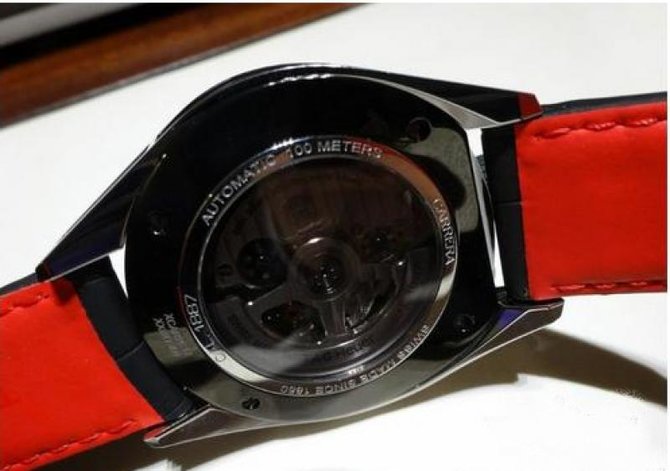 Tag Heuer CAR2C12.FC6327 Carrera Calibre 1887 Automatic Chrono Bullhead - фото 6