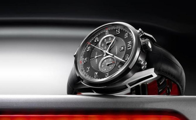 Tag Heuer CAV-511A.BA-0902 Grand Carrera Calibre 17 Automatic Chronograph 43 mm  - фото 4