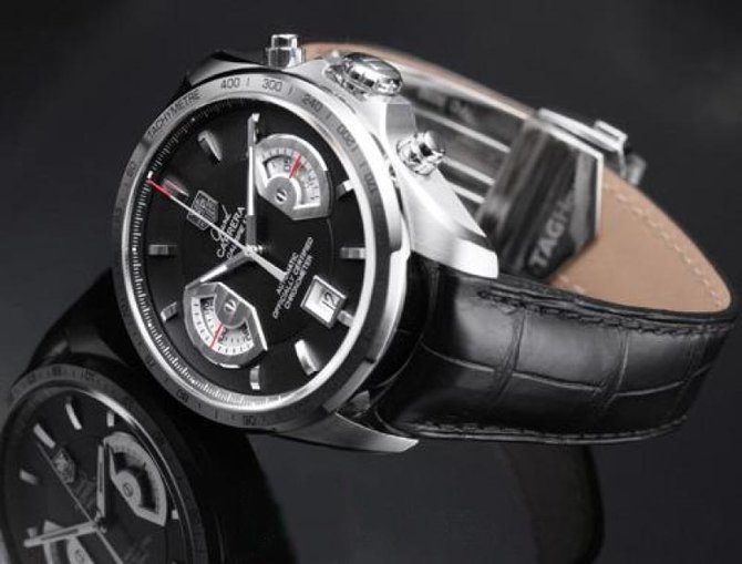 Tag Heuer CAV-511A.FC-6225 Grand Carrera Calibre 17 Automatic Chronograph 43 mm  - фото 5