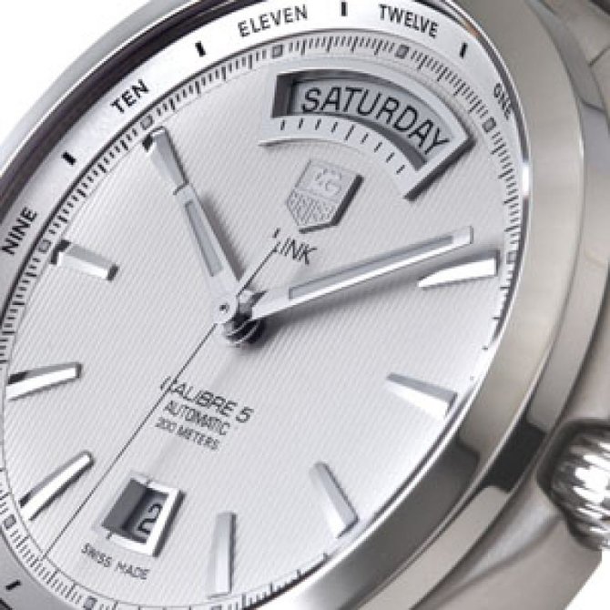 Tag Heuer WJF2011.BA0592 Link Calibre 5 Day Date Automatic 42 mm - фото 2