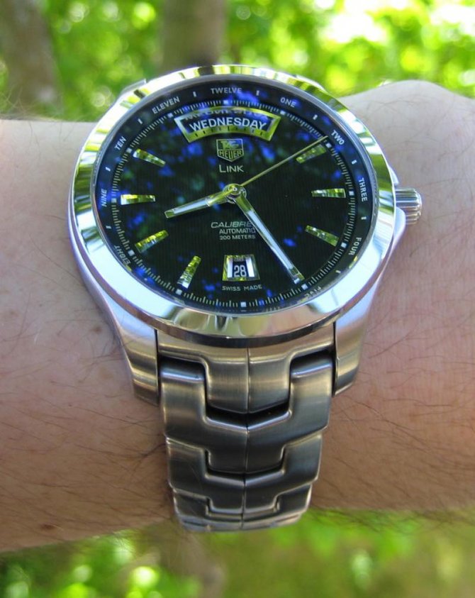 Tag Heuer WJF2010.BA0592 Link Calibre 5 Day Date Automatic 42 mm - фото 7