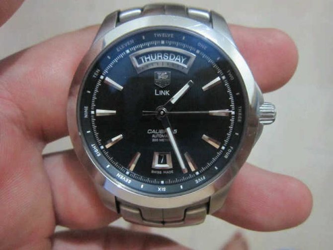 Tag Heuer WJF2010.BA0592 Link Calibre 5 Day Date Automatic 42 mm - фото 9