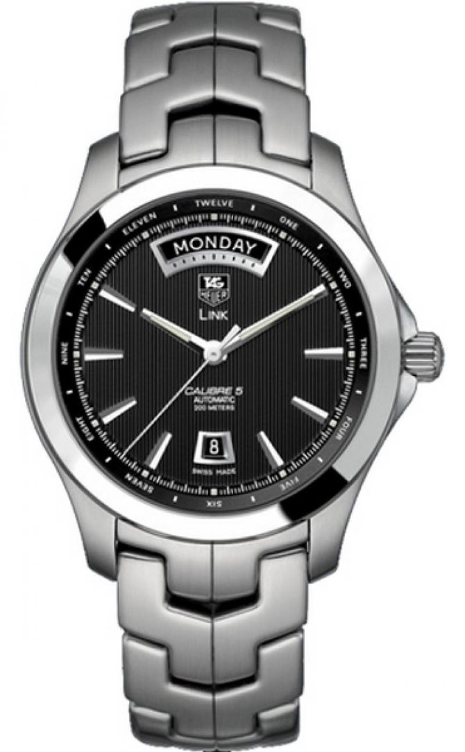 Tag Heuer WJF2010.BA0592 Link Calibre 5 Day Date Automatic 42 mm - фото 1