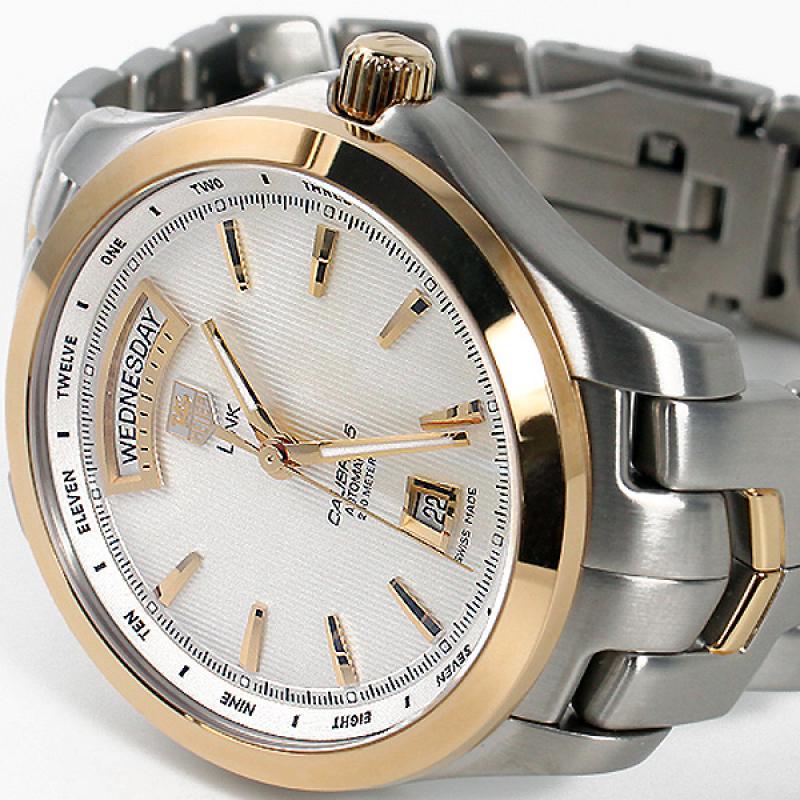 WJF2050.BB0593 Tag Heuer Calibre 5 Day Date Automatic 42 mm Link