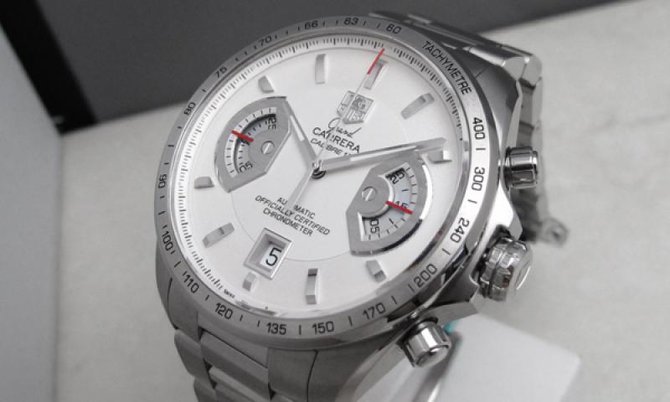 Tag Heuer CAV511B.BA0902 Grand Carrera Calibre 17 Automatic Chronograph 43 mm  - фото 4
