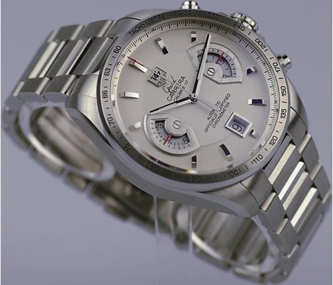 Tag Heuer CAV511B.BA0902 Grand Carrera Calibre 17 Automatic Chronograph 43 mm  - фото 5