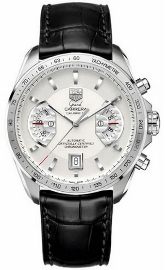 Tag Heuer CAV511B.FC6225 Grand Carrera Calibre 17 Automatic Chronograph 43 mm  - фото 1