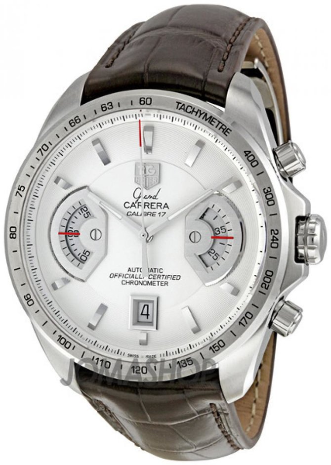 Tag Heuer CAV-511B.FC-6231 Grand Carrera Calibre 17 Automatic Chronograph 43 mm  - фото 2