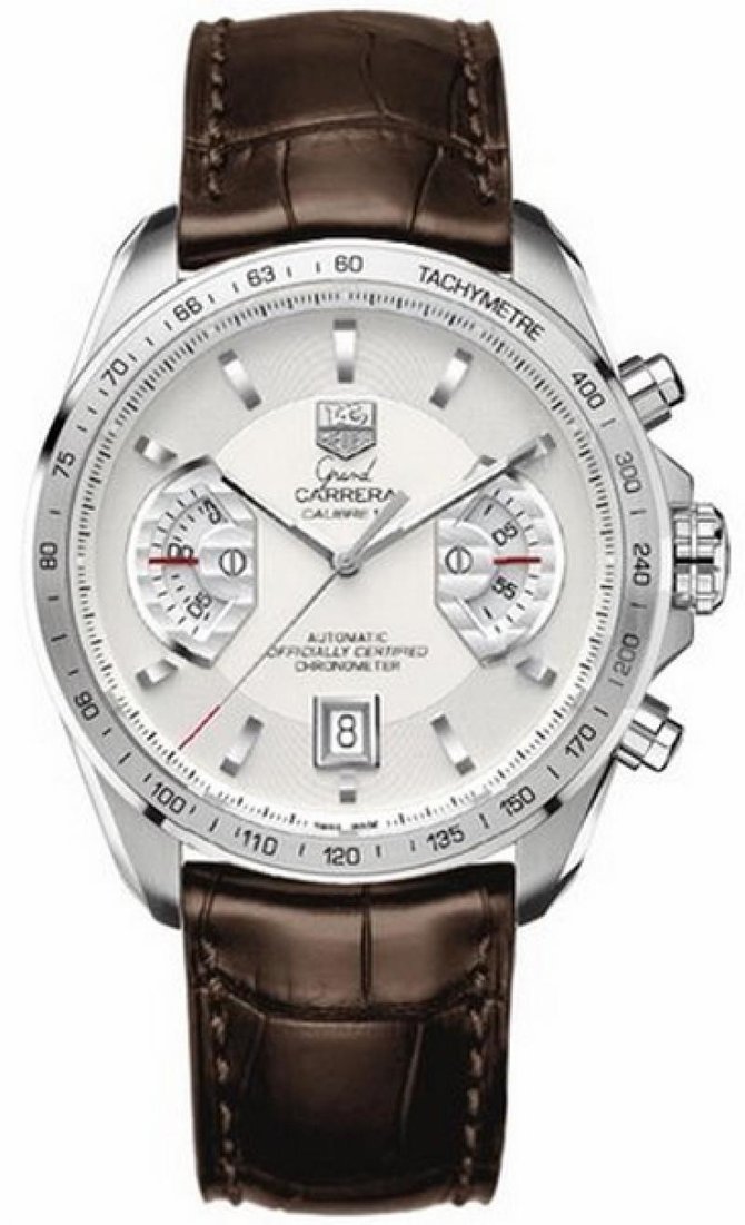 Tag Heuer CAV-511B.FC-6231 Grand Carrera Calibre 17 Automatic Chronograph 43 mm  - фото 1