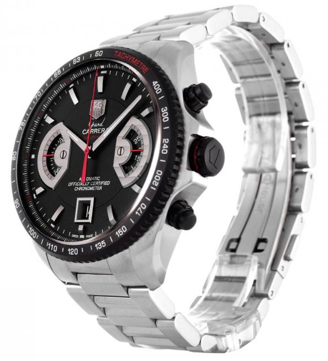 Tag Heuer CAV511C.BA0904 Grand Carrera Calibre 17 Automatic Chronograph 43 mm  - фото 7