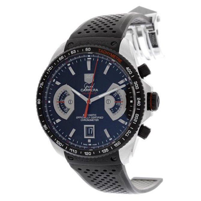 Tag Heuer CAV511C.FT6016 Grand Carrera Calibre 17 Automatic Chronograph 43 mm  - фото 3