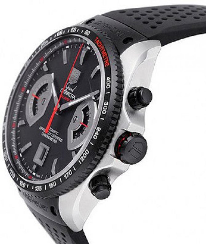 Tag Heuer CAV511C.FT6016 Grand Carrera Calibre 17 Automatic Chronograph 43 mm  - фото 6