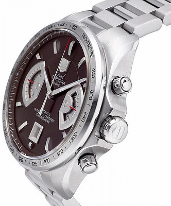 Tag Heuer CAV511E.BA0902 Grand Carrera Calibre 17 Automatic Chronograph 43 mm  - фото 2