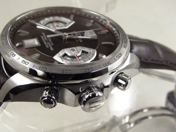 Tag Heuer CAV511E.FC6231 Grand Carrera Calibre 17 Automatic Chronograph 43 mm  - фото 6