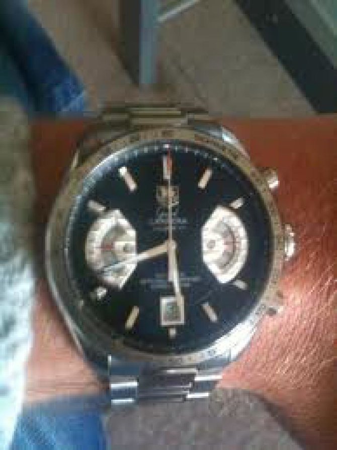 Tag Heuer CAV511G.BA0905 Grand Carrera Calibre 17 Automatic Chronograph 43 mm  - фото 2