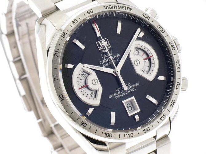 Tag Heuer CAV511G.BA0905 Grand Carrera Calibre 17 Automatic Chronograph 43 mm  - фото 5