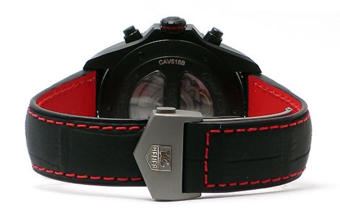 Tag Heuer CAV-518B.FC-6237 Grand Carrera Calibre 17 RS2 Automatic Chronograph 43 mm  - фото 7