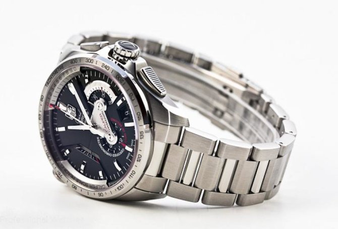 Tag Heuer CAV5115.BA0902 Grand Carrera Calibre 36 RS Caliper Automatic Chronograph 43  - фото 6