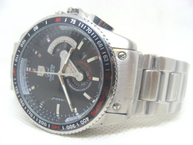 Tag Heuer CAV5115.BA0902 Grand Carrera Calibre 36 RS Caliper Automatic Chronograph 43  - фото 7