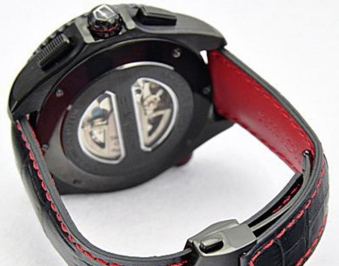 Tag Heuer CAV5185.FC6237 Grand Carrera Calibre 36 RS Caliper Automatic Chronograph 43  - фото 7
