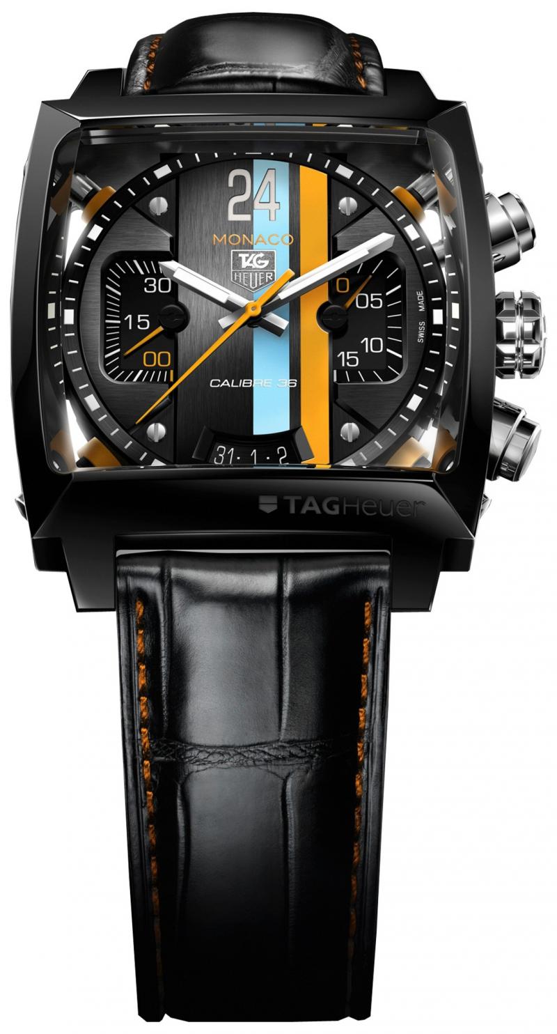 CAL5110.FC6265 Tag Heuer 24 Calibre 36 Limited Edition Automatic Chronograph 40.5 mm Monaco