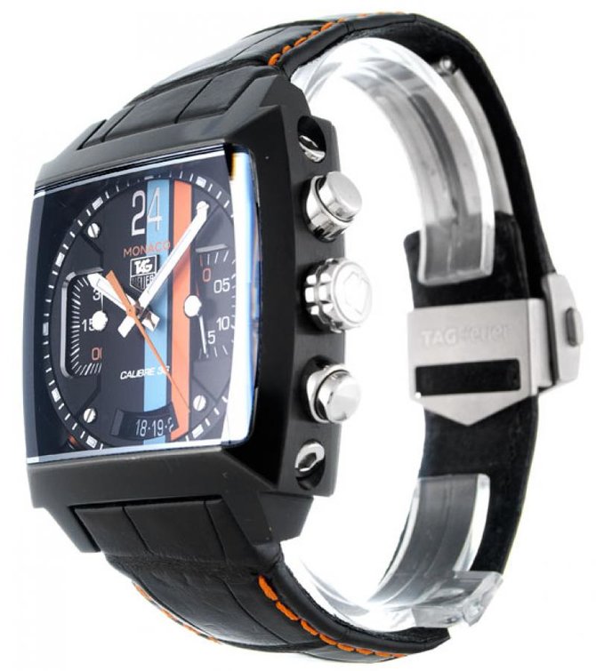 Tag Heuer CAL5110.FC6265 Monaco 24 Calibre 36 Limited Edition Automatic Chronograph 40.5 mm - фото 6