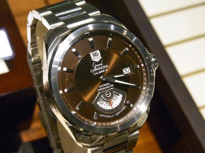 Tag Heuer WAV511C.BA0900 Grand Carrera Calibre 6 RS Automatic 40.2 mm - фото 3