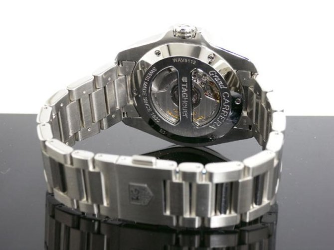 Tag Heuer WAV5111.BA0901 Grand Carrera Calibre 8 RS Grand-Date GMT Automatic 42.5 mm  - фото 5