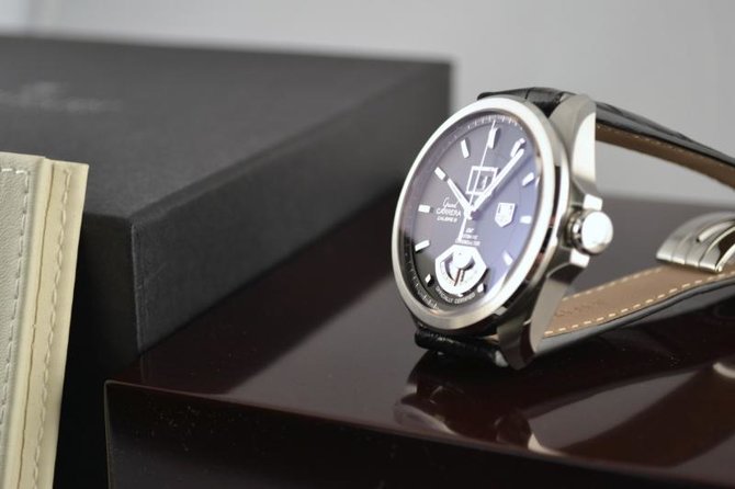 Tag Heuer WAV5111.FC6225 Grand Carrera Calibre 8 RS Grand-Date GMT Automatic 42.5 mm  - фото 5
