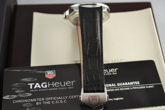 Tag Heuer WAV5111.FC6225 Grand Carrera Calibre 8 RS Grand-Date GMT Automatic 42.5 mm  - фото 6