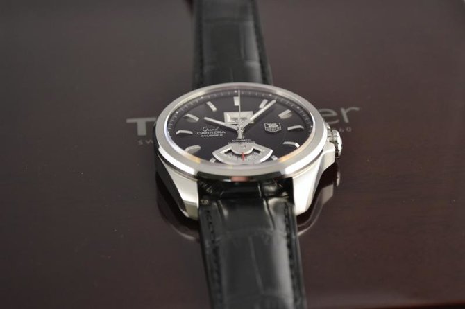 Tag Heuer WAV5111.FC6225 Grand Carrera Calibre 8 RS Grand-Date GMT Automatic 42.5 mm  - фото 7
