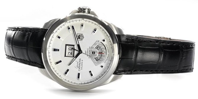 Tag Heuer WAV5112.FC6225 Grand Carrera Calibre 8 RS Grand-Date GMT Automatic 42.5 mm  - фото 2