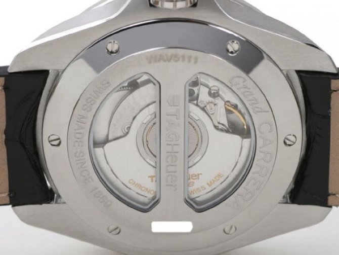 Tag Heuer WAV5112.FC6225 Grand Carrera Calibre 8 RS Grand-Date GMT Automatic 42.5 mm  - фото 3