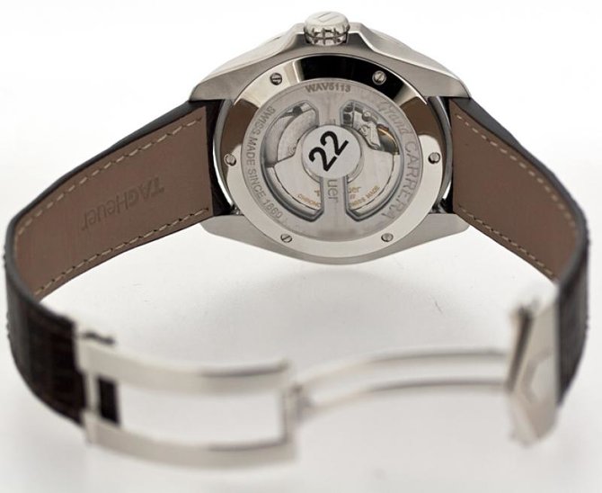 Tag Heuer WAV5113.FC6231 Grand Carrera Calibre 8 RS Grand-Date GMT Automatic 42.5 mm  - фото 3