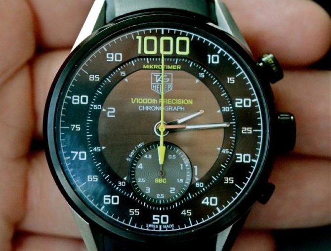 Tag Heuer TAG Heuer MIKROTIMER Flying 1000 Concept chronograph SLR Microtimer Flying 1000 Concept - фото 2