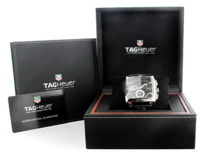 Tag Heuer CAL2110.FC6257 Monaco Calibre 12 LS Automatic Chronograph 40.5 mm  - фото 6