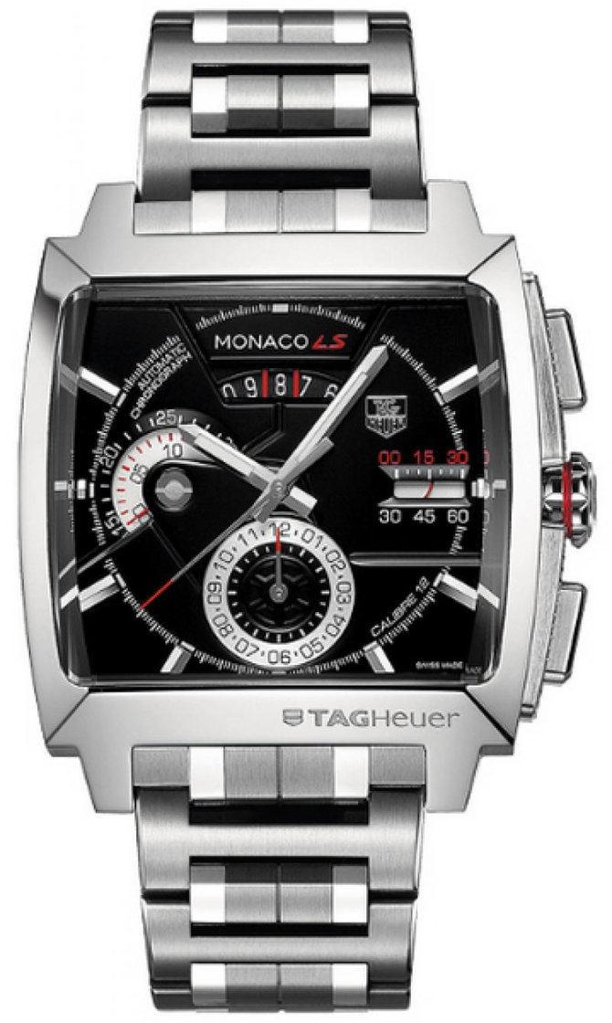 Tag Heuer CAL2110.BA0781 Monaco Calibre 12 LS Automatic Chronograph 40.5 mm  - фото 1