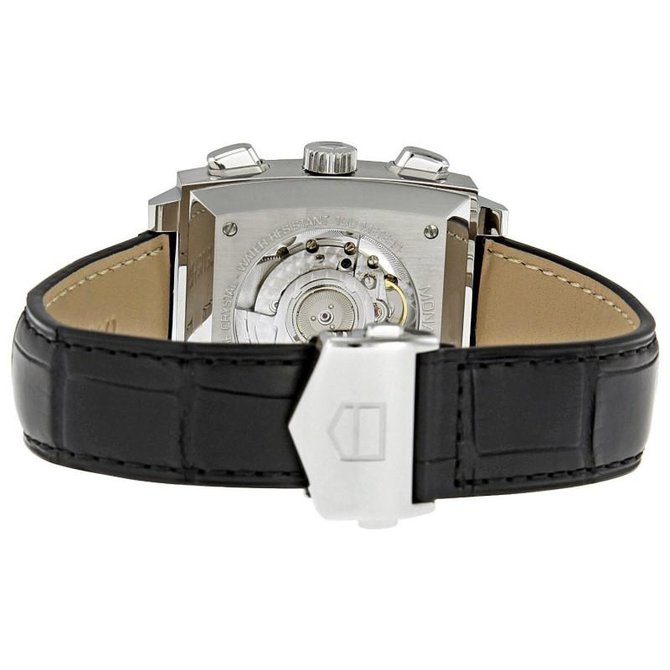 Tag Heuer CAW2114.FC6177 Monaco Calibre 12 Automatic Chronograph 39 mm  - фото 4