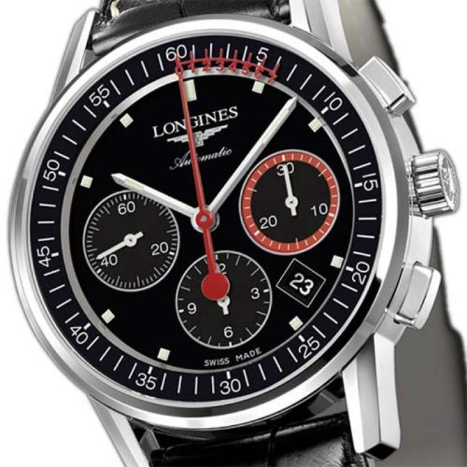 Longines L4.754.4.52.4 Heritage Heritage Collection - фото 4