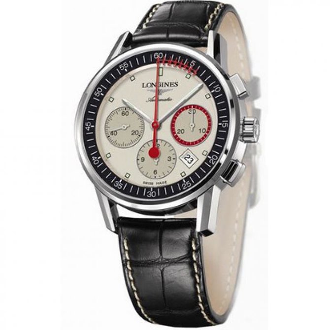 Longines L4.754.4.72.4 Heritage Heritage Collection - фото 2