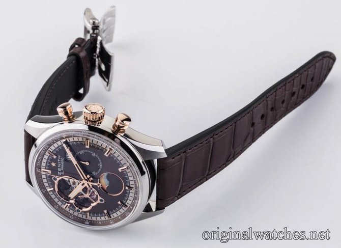 Zenith 51.2161.4047/75.C713 El Primero ChronoMaster Open Grande Date Moon Sunphase - фото 8