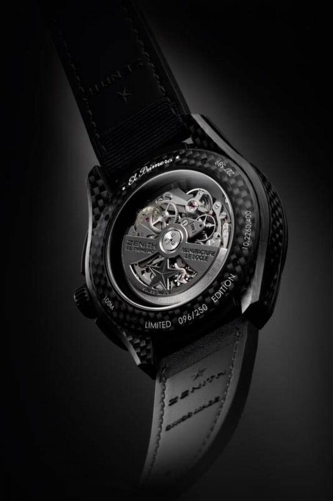 Zenith 10.2260.400/69.R573 El Primero Lightweight Skeletonized - фото 3