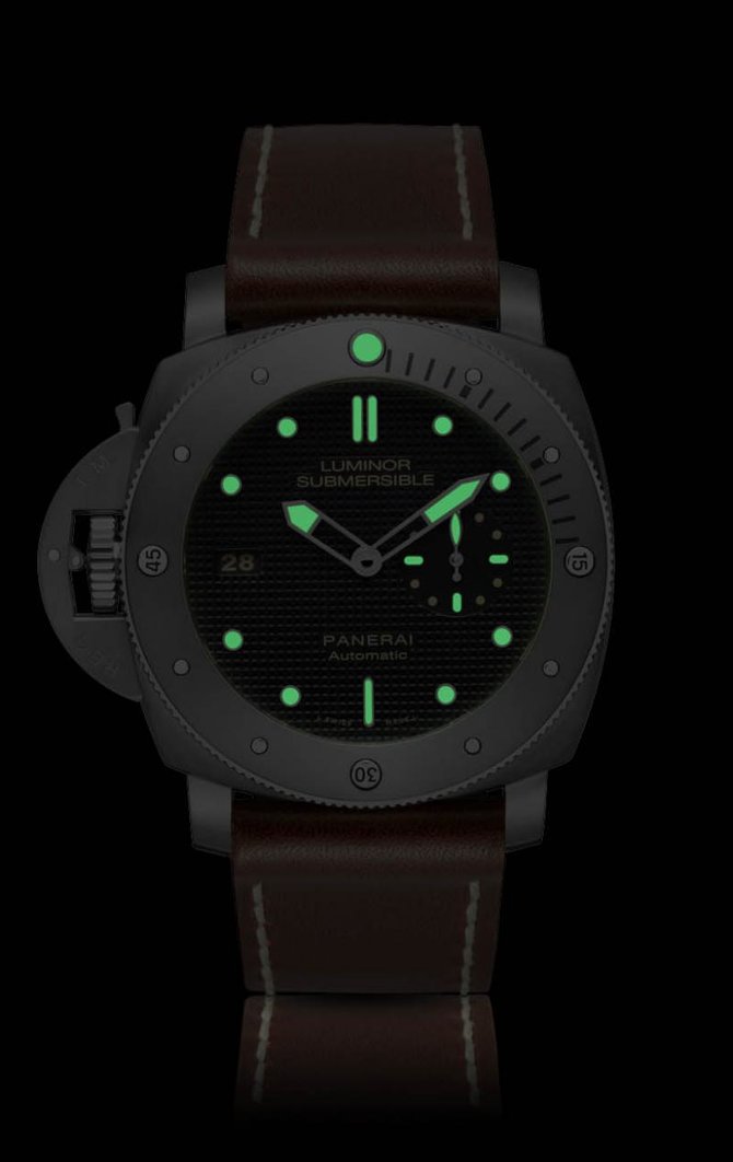 Officine Panerai PAM00569 Luminor Submersible 1950 Left-Handed 3 Days Automatic Titanium - фото 2