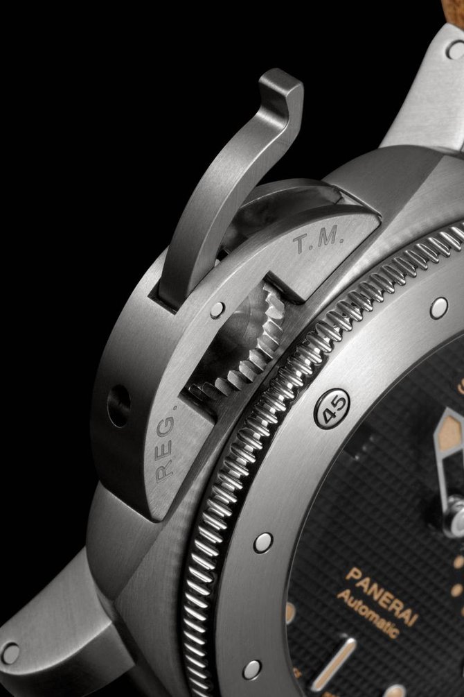 Officine Panerai PAM00569 Luminor Submersible 1950 Left-Handed 3 Days Automatic Titanium - фото 4