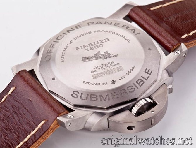 Officine Panerai PAM00569 Luminor Submersible 1950 Left-Handed 3 Days Automatic Titanium - фото 11